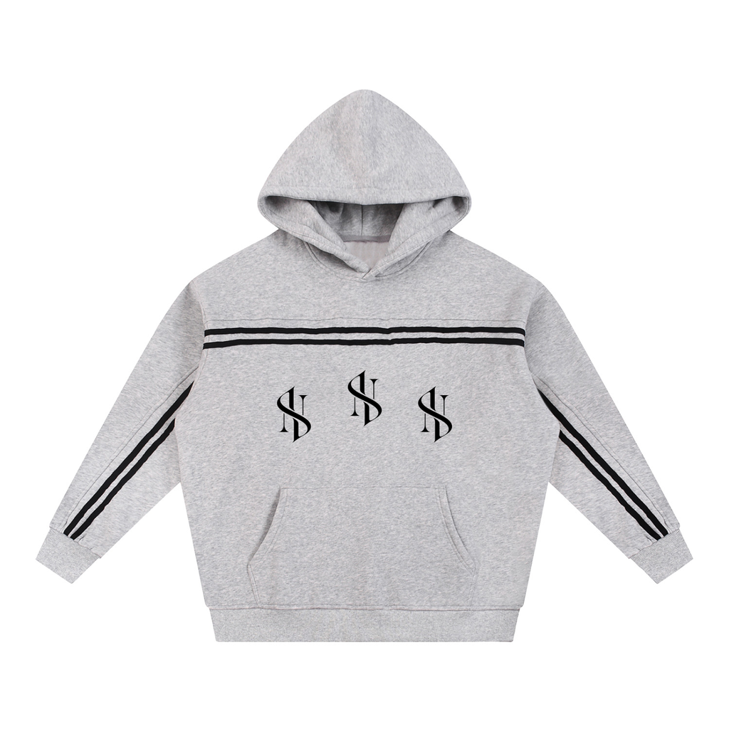Sun Fade Contrast Tape Fleece Hoodie – My Store